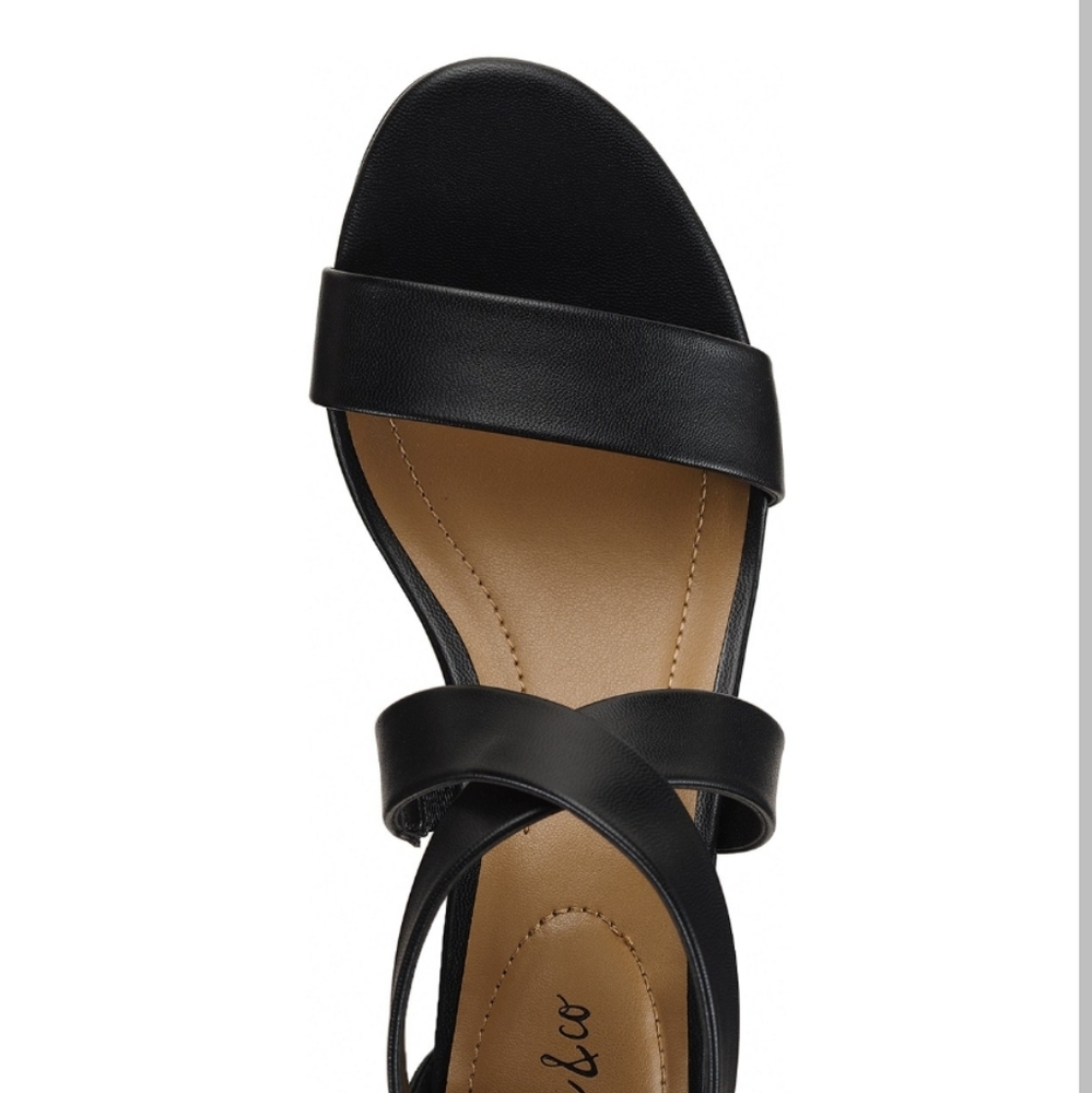 Style & Co Paysonn Dress Sandals Black -9.5 - Picture 4 of 8